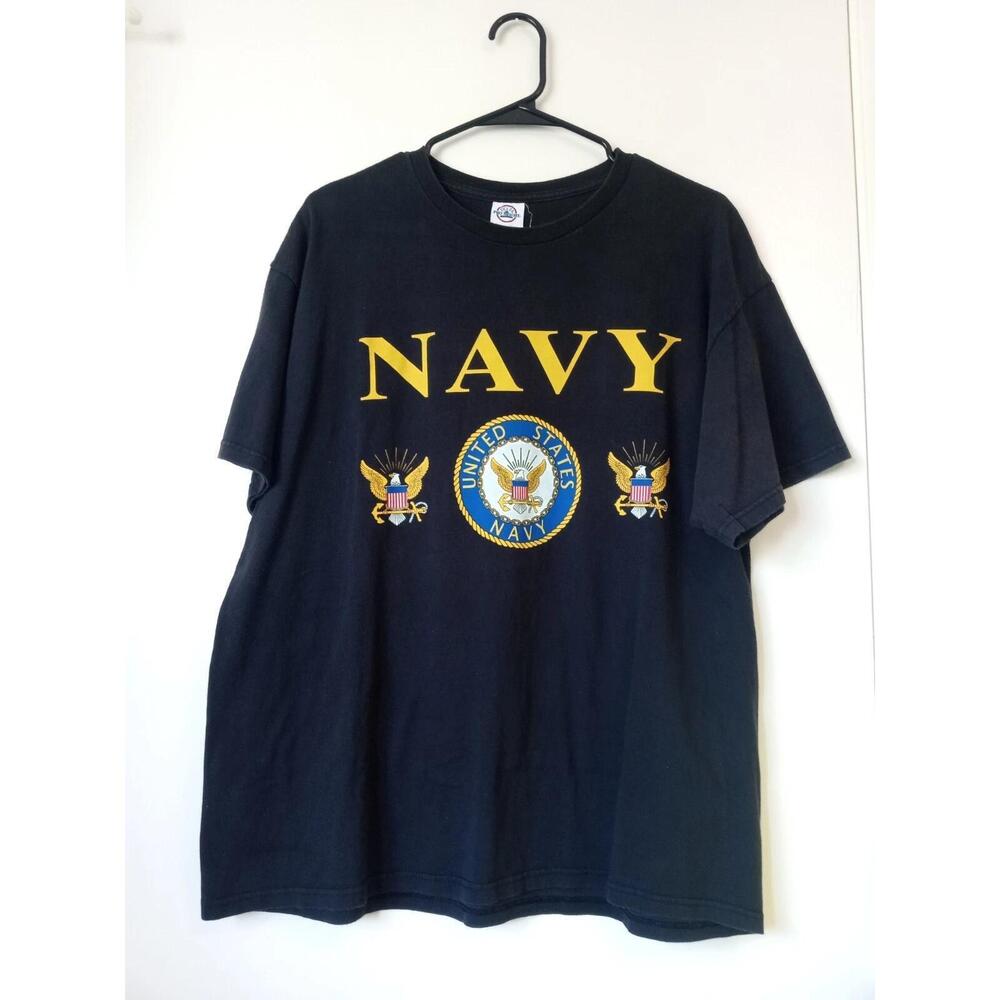 Navy T Shirt Size Xl